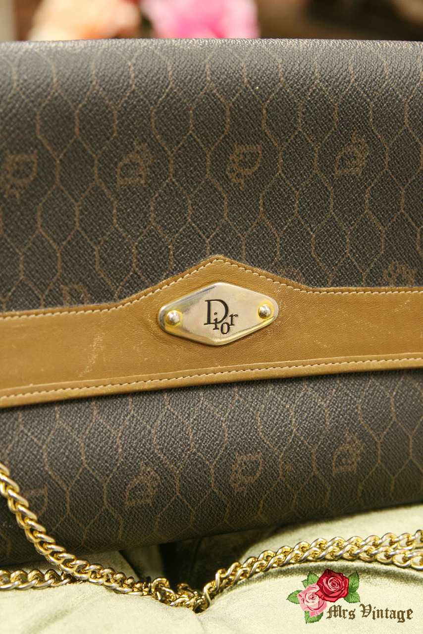 dior vintage clutch bag