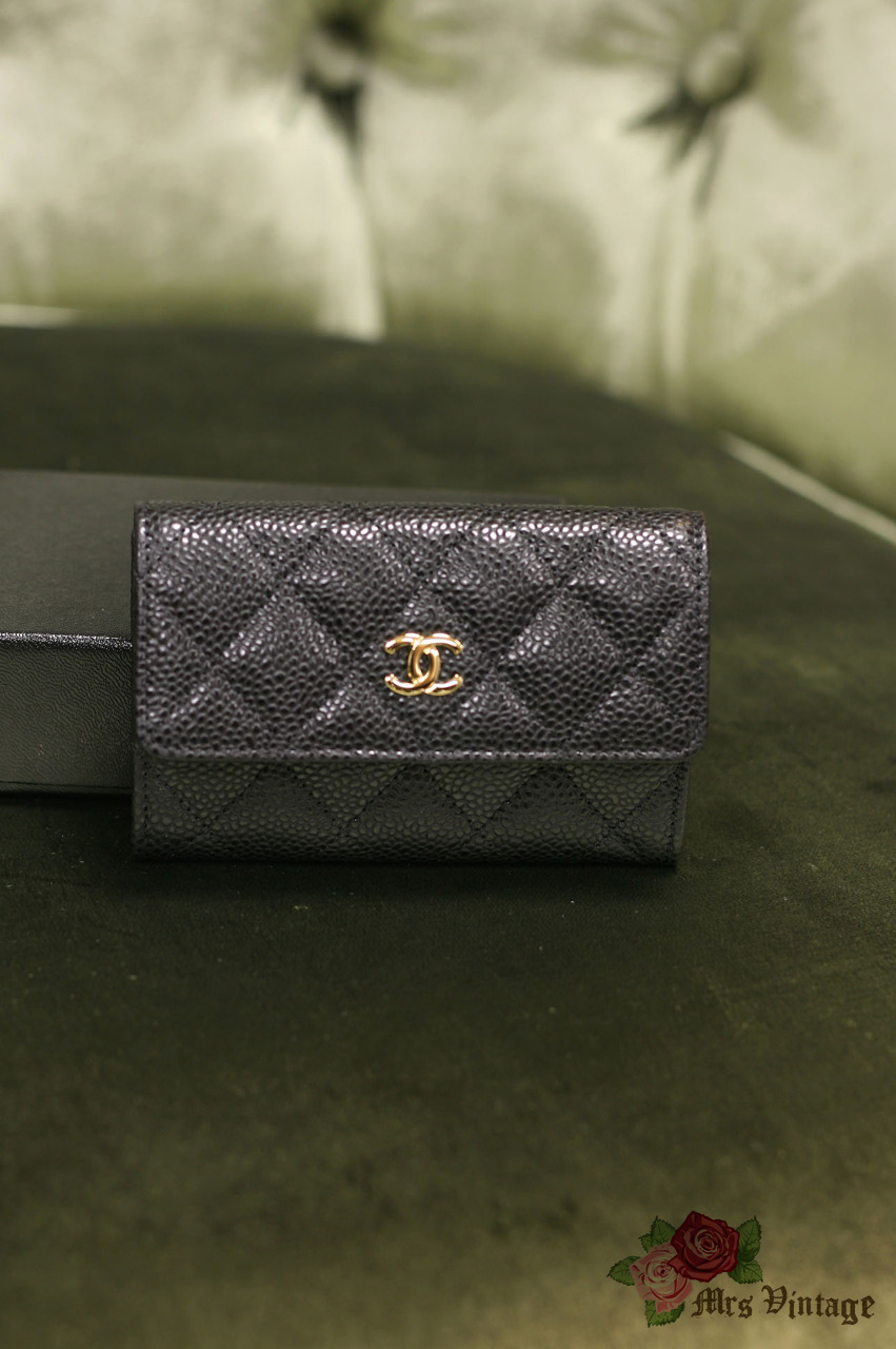 vintage chanel card holder