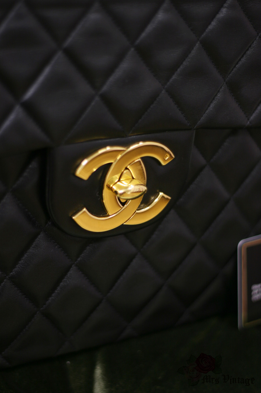 Chanel 90s lambskin flap - Gem