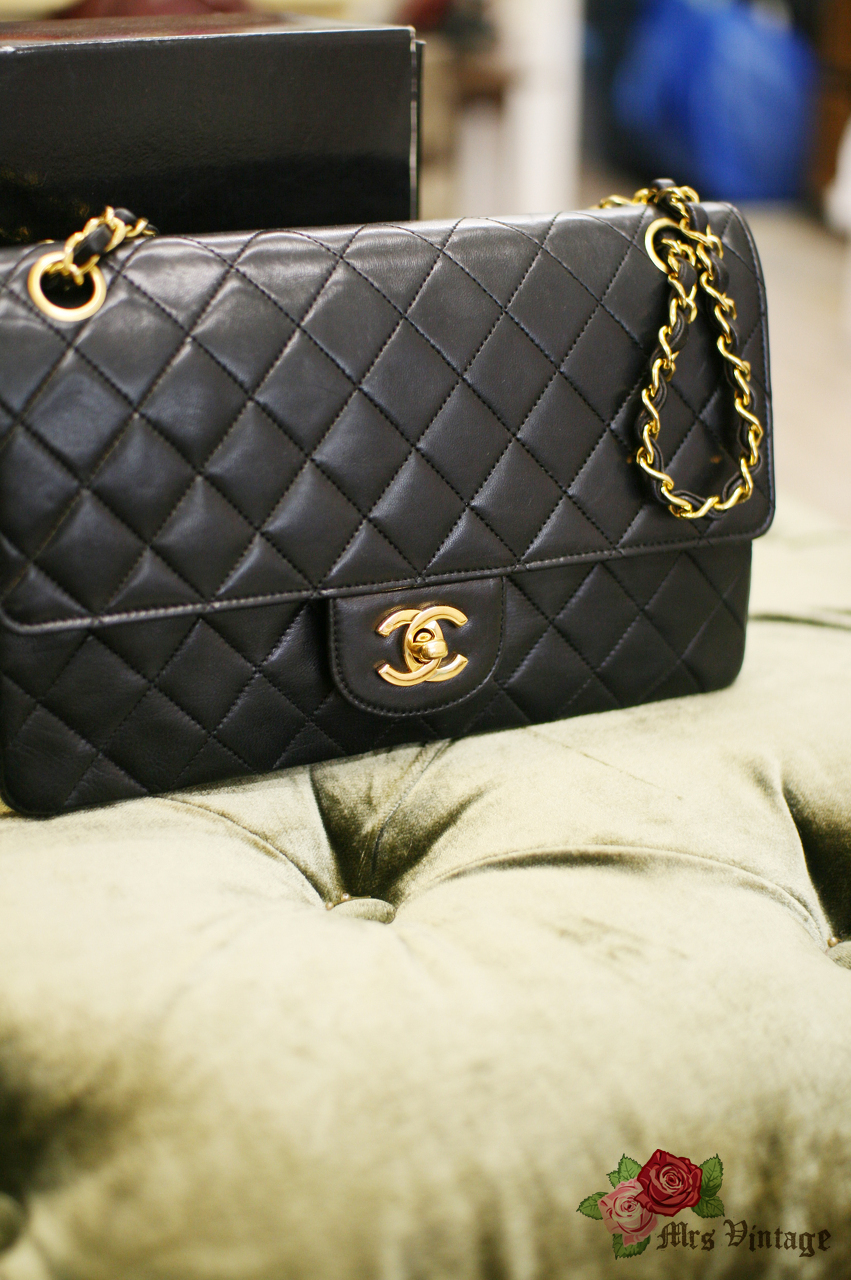 Chanel Classic Quilted Ivory Flap Bag