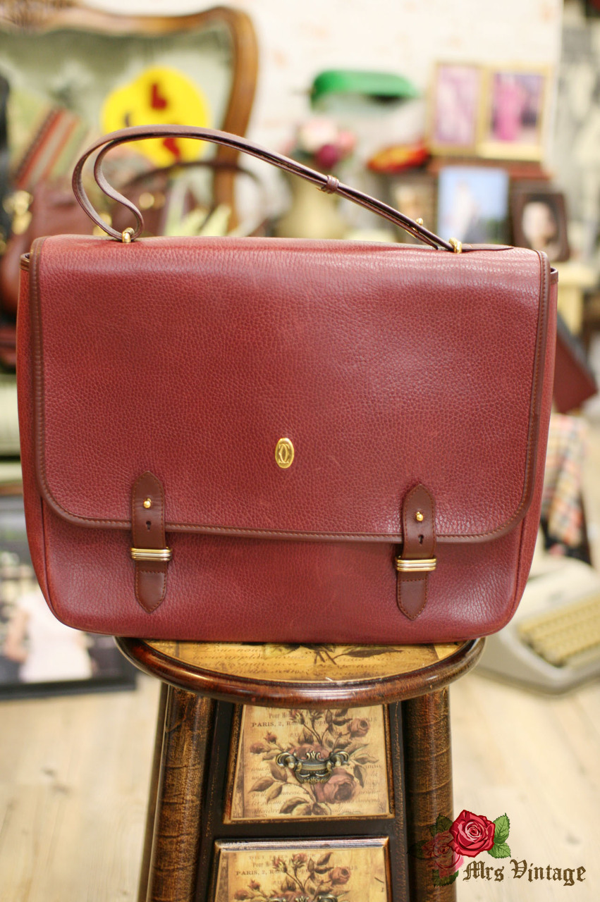 vintage cartier briefcase