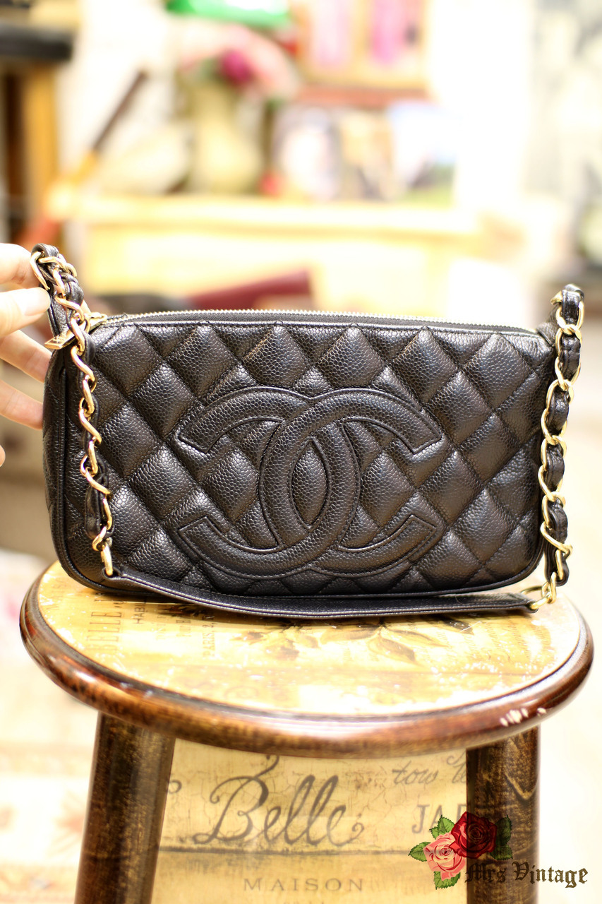 Chanel Caviar Timeless Pochette – SFN