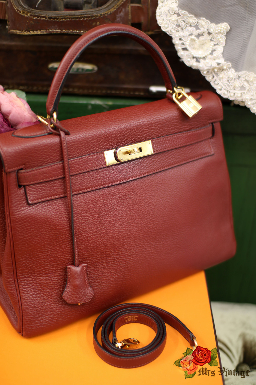 Hermes Rouge H Clemence/Swift Birkin 30 – The Closet