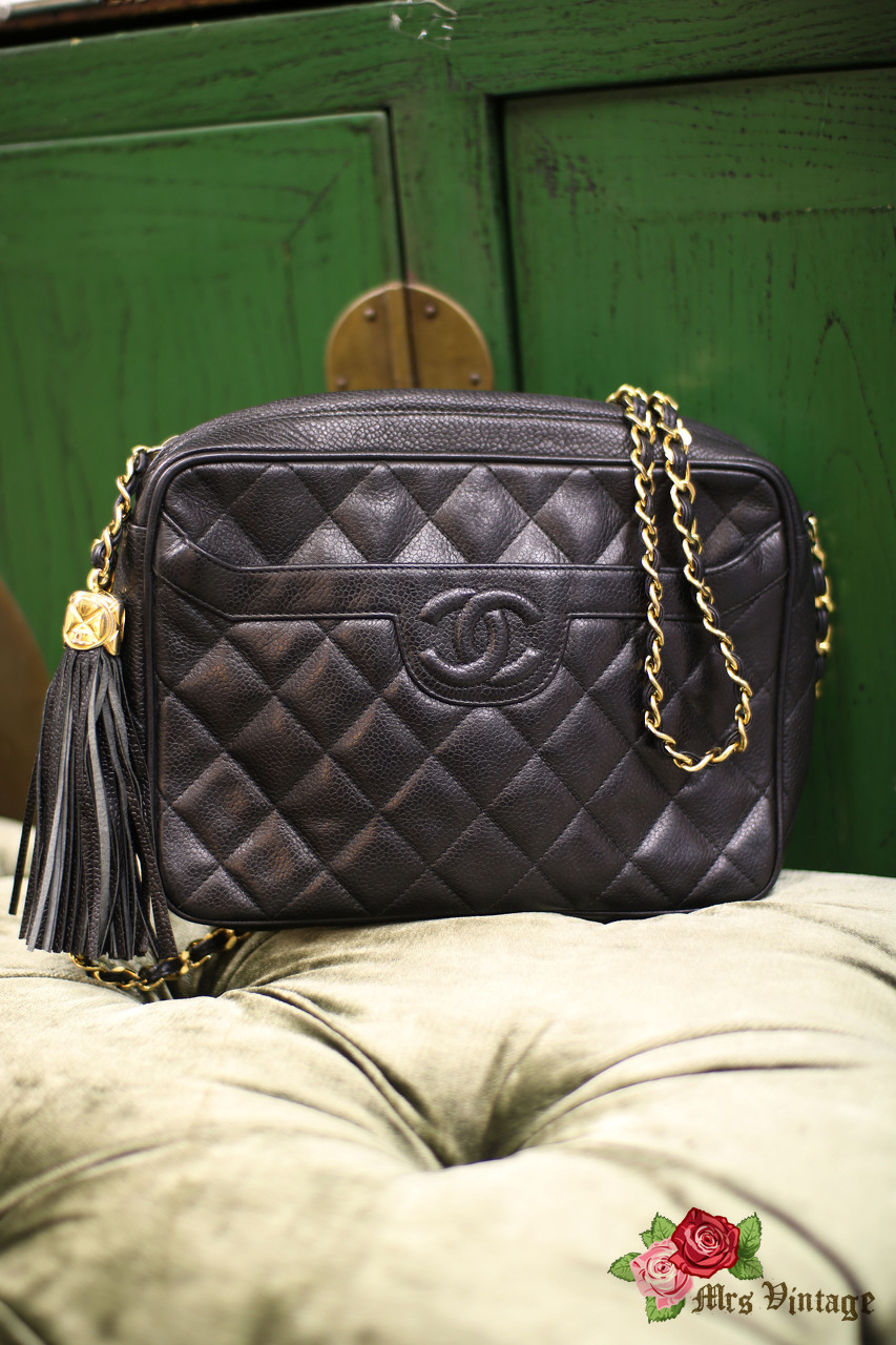 Chanel Vintage Tassel Camera Bag