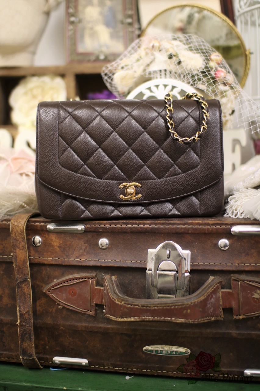 chanel bags brown