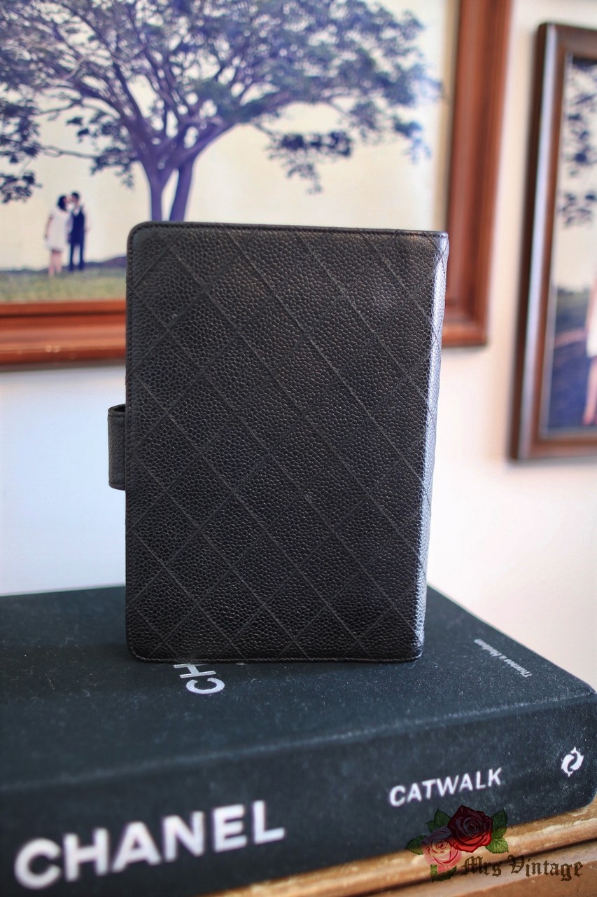 chanel notebook cover