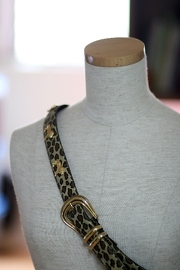 Vintage Leopard Golden Lion Belt Size M