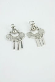 Vintage Silver Tone Earrings by Sarah Coventry