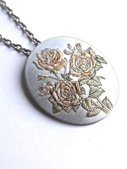 Vintage Reed & Barton Flower Necklace