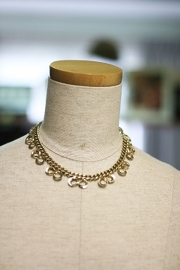 Vintage Brookcraft Gold Tone Necklace