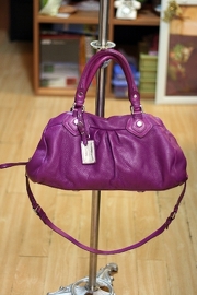 Marc by Marc Jacobs Classic Q Groovee Purple Red Bag