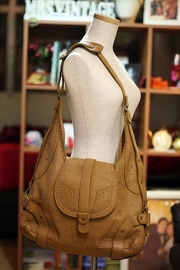 Lane Crawford Pre-owned Camel high quality leather bag