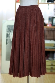 Vintage 80s Japanese Midi Skirt (Size M/L)