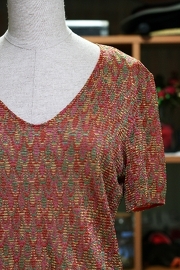 Vintage Authentic MISSONI Sweater Top Blouse Size 44