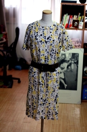 Vintage Japanese Heart dress