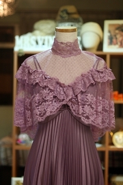 Vintage Light Purple Evening Dress Like New S/M