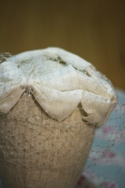 Vintage 60s Bridal Bow Hat