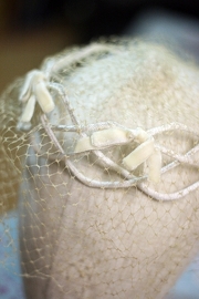 1960s Vintage Bridal Crown with Veil