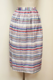 Vintage Rainbow Stripped Skirt
