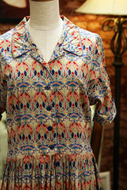 1970s Vintage Shirt Dress from Japan Sz M/L