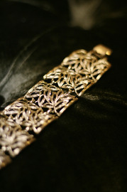 Vintage Chunky Goldtone CORO Bracelet