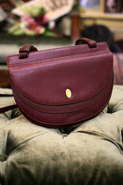 Vintage Cartier Half Moon Style Shoulder Bag