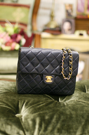 Vintage Chanel Navy Mini Quilted Purse