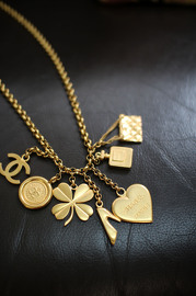 Vintage Chanel Lucky Charms  Long Necklace
