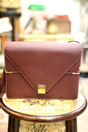 Vintage Cartier Chicest Envelope Clutch Style Shoulder Bag