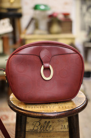 Vintage Christian Dior Red Shoulder Bag