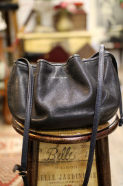 Vintage Chloe Black Leather Shoulder Bag