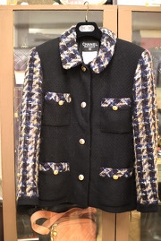 Vintage Chanel Wool Tweed Jacket 1988