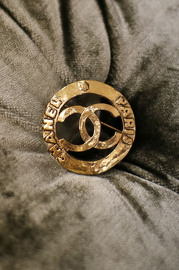 Vintage Chanel Cut Out Brooch
