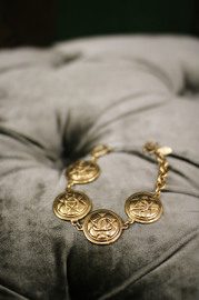 Vintage Chanel Coins Bracelet