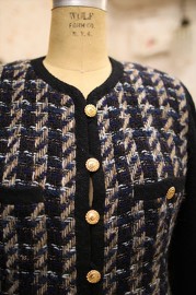 Vintage Chanel Tweed Jacket FR44 1988