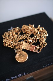 Vintage Chanel Chain Belt from 90s 35.5